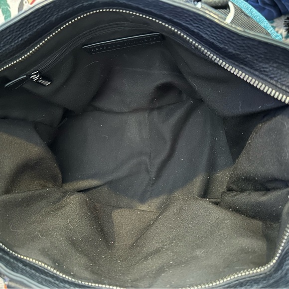 REBECCA MINKOFF Black Regan satchel purse handbag 12.5” x 9” - Picture 8 of 11